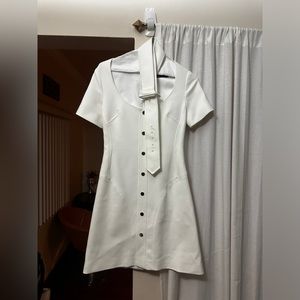 Karen Millen white mini dress